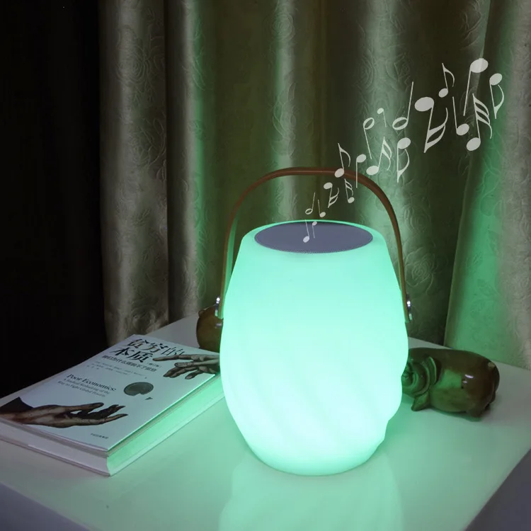 

Portable Led Luminous Bluetooth Speaker, Mobile Phone Connected To Audio, Desk Lamp Beach Party Wireless Speaker