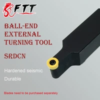 srdcn1616h08 srdcn2020k10 cnc carbide inserts turning arbor cutting bar external lathe tool holder accessories for rcmt blade