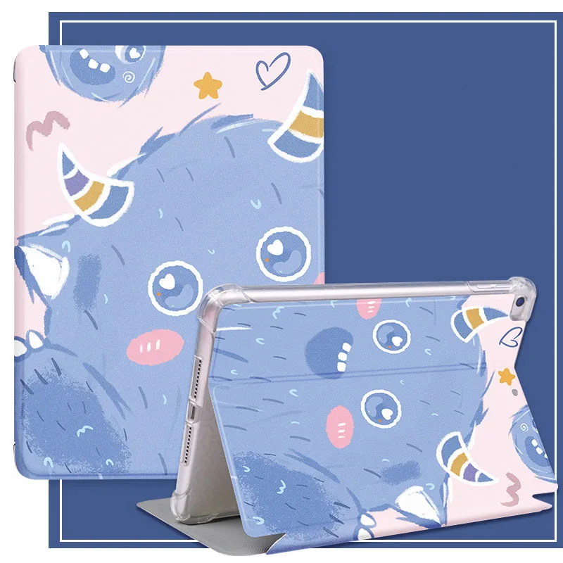 Чехол для ipad 7-го поколения с мультипликационным рисунком симпатичный чехол Mini 5