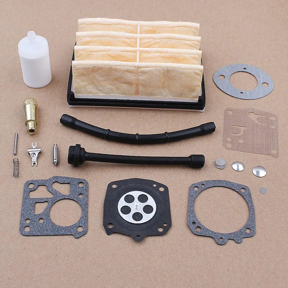 Carburetor Repair Kit Air Fuel Filter For Tillotson Husqvarna 268 272 272XP Chainsaws Spare Parts 503447203 Replacement | Инструменты