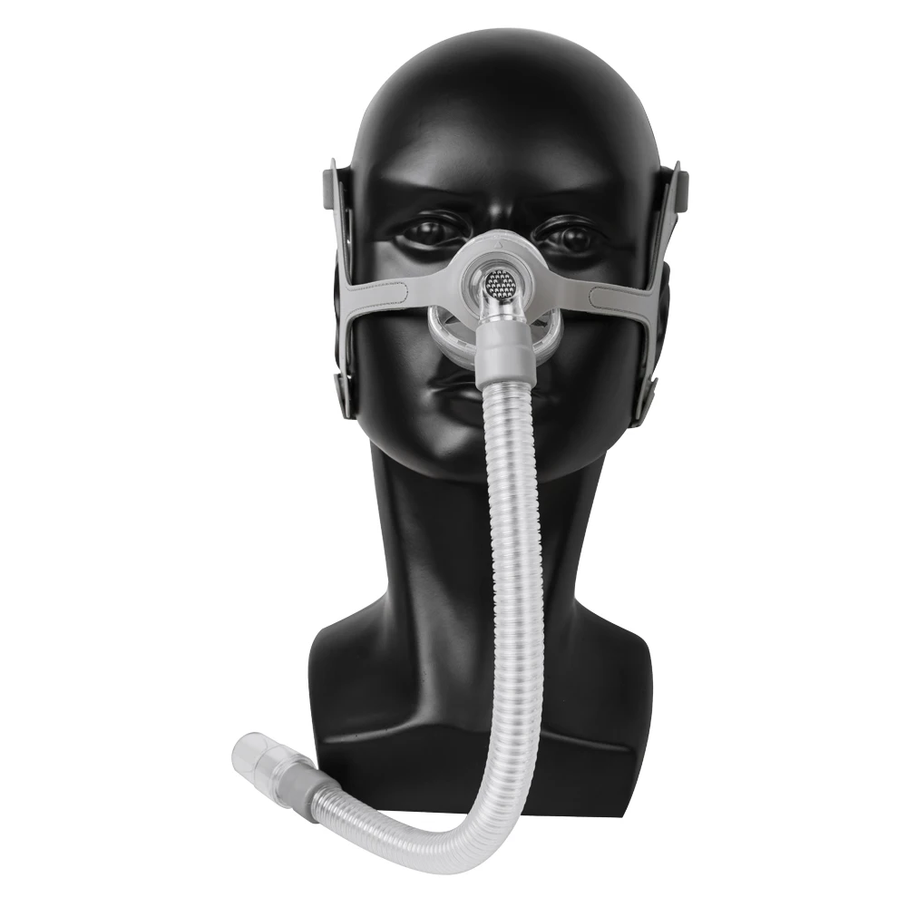 

CPAP Nasal Mask For Sleep Apnea Anti Snoring Treatment Solution With Free Adjustable Headgear