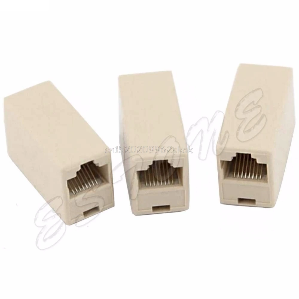 10 шт. RJ45 CAT5 муфта разъем сетевой LAN кабель соединитель расширителя адаптер
