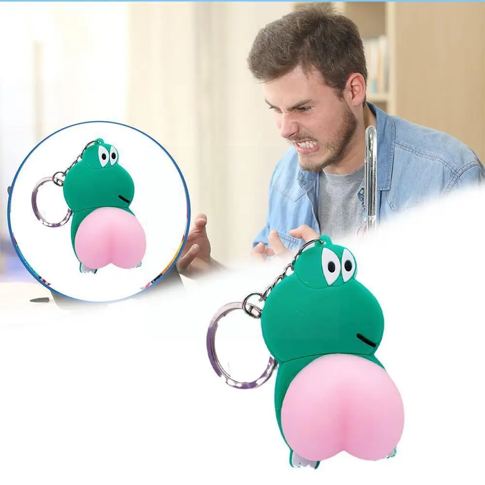 

Squeeze Butt Keys Rings Fidget Butt Dolls Cartoon Mini Keychain Squishy Ball Novelty Gift Interactive Anxiety Toy For Kids C6g8