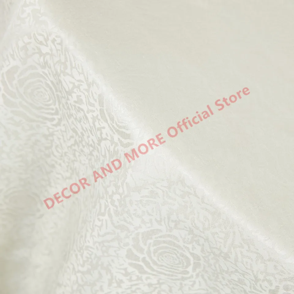 320X100CM Декоративная полиэстеровая ткань с дамасским цветочным узором, толстая ткань с жаккардовым плетением для штор/скатерти/подушек.