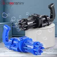 balleenshiny bubble machine gun electric bubble blowing toy child gift outdoor toys summer pool bath toy play water funny