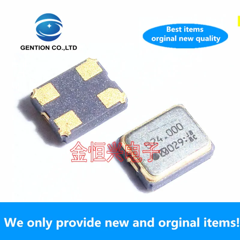 

10pcs 100% orginal new SMD active crystal oscillator NZ2520SB-24MHZ 24M 2520 OSC