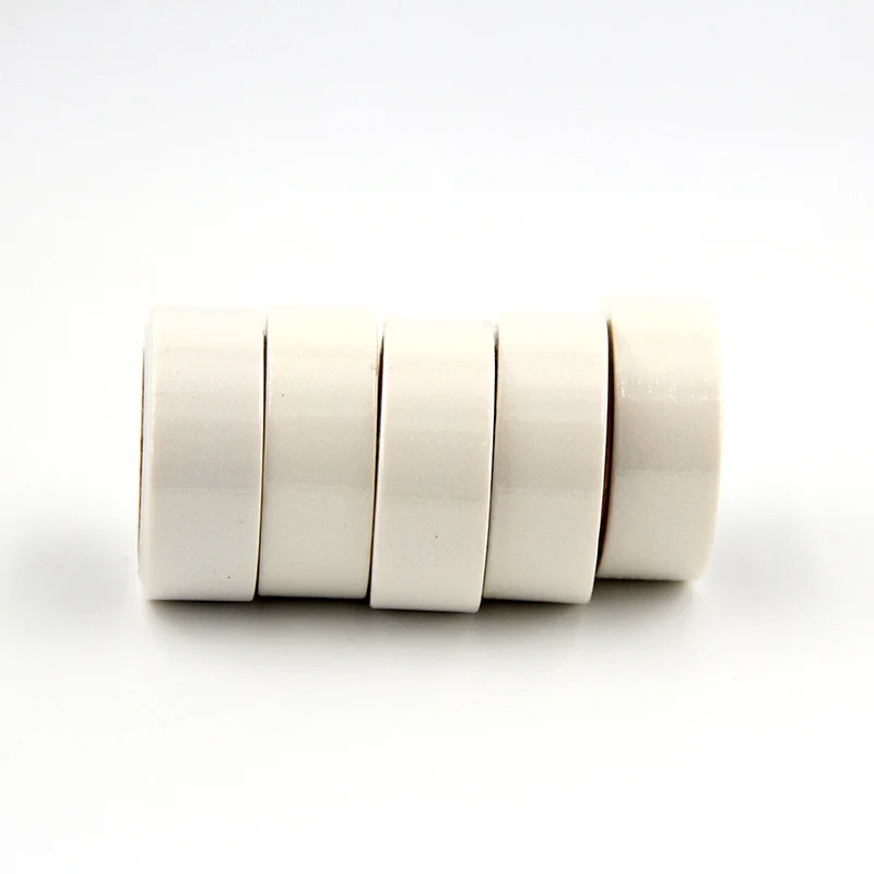 

5PCS/set 3M blank white washi paper tape 15mm width Planner Scrapbooking Stationery Japanese Diary School Supplies