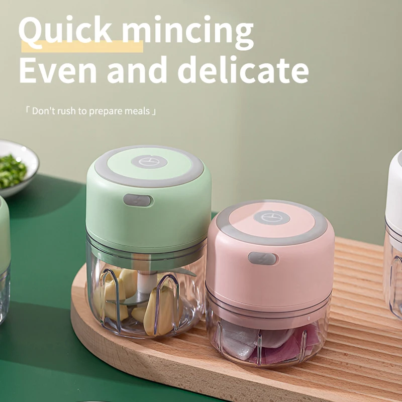 Электрическая ческа 100/250 мл давилка чеснока пресс для искусственное мясо
