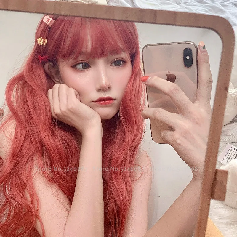 Женский головной убор в британском стиле для косплея длинные вьющиеся волосы