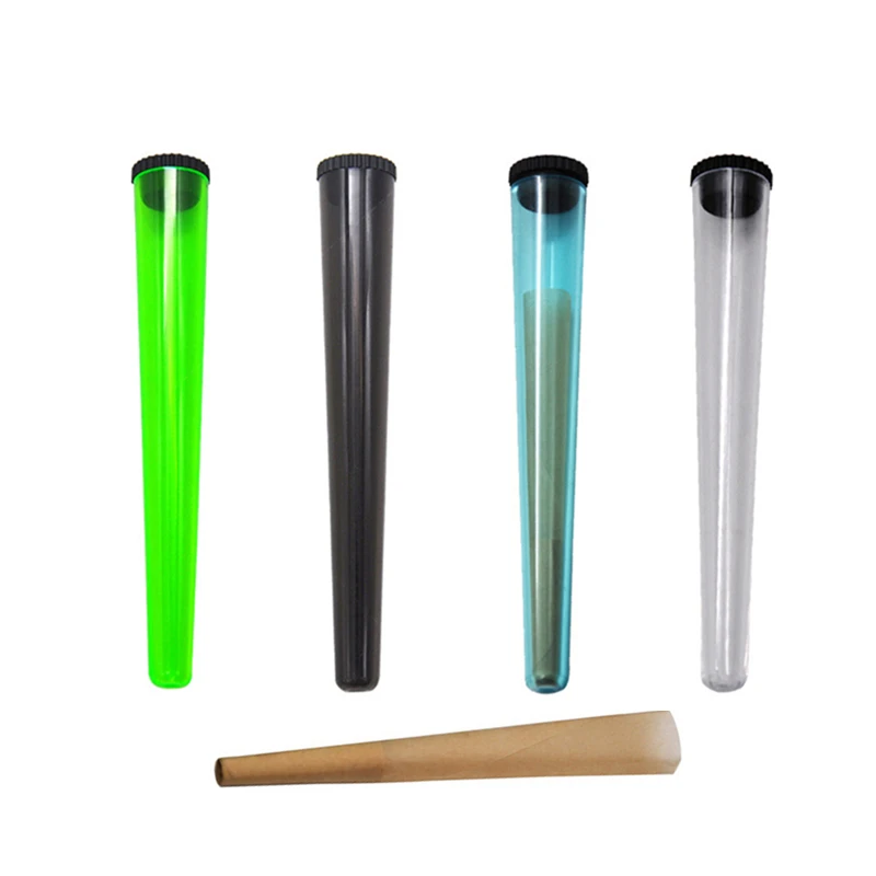 

5/10 Pcs Weed Storage Tube Transparent Cone Filler Cones Waterproof Portable Tobacco Box Cigarette Smoke Smoking Accessories