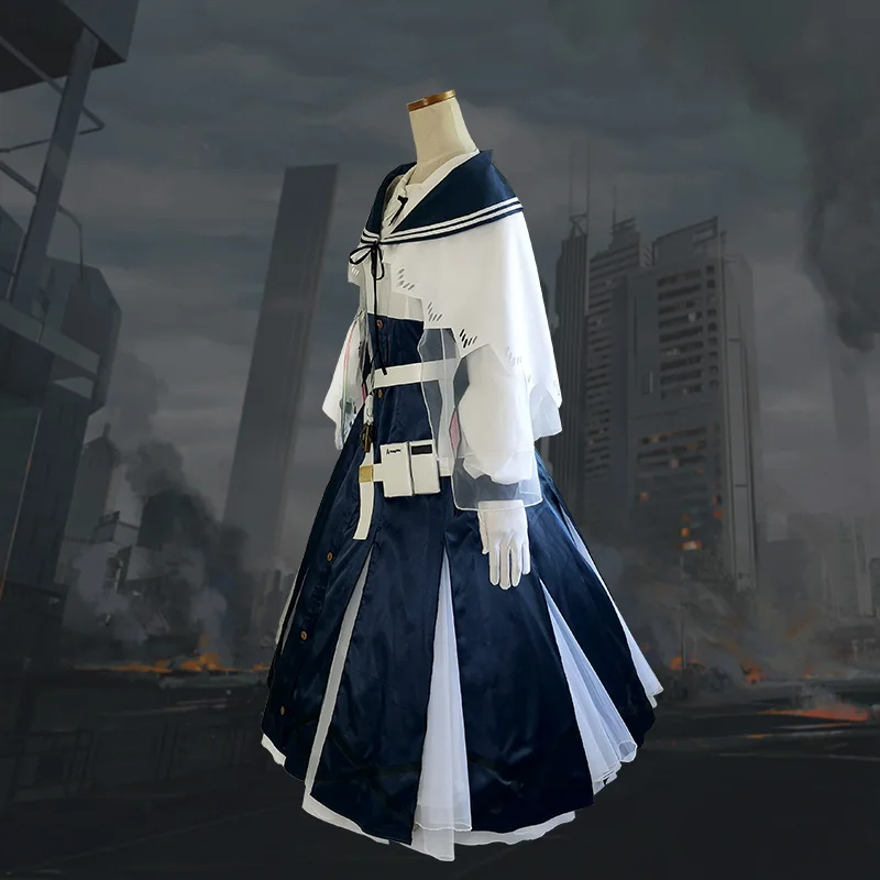 

Game Arknights Ceylon Cosplay Costume Full Set dresses boots wig Custom Made Halloween Carnival Costumes for women adults