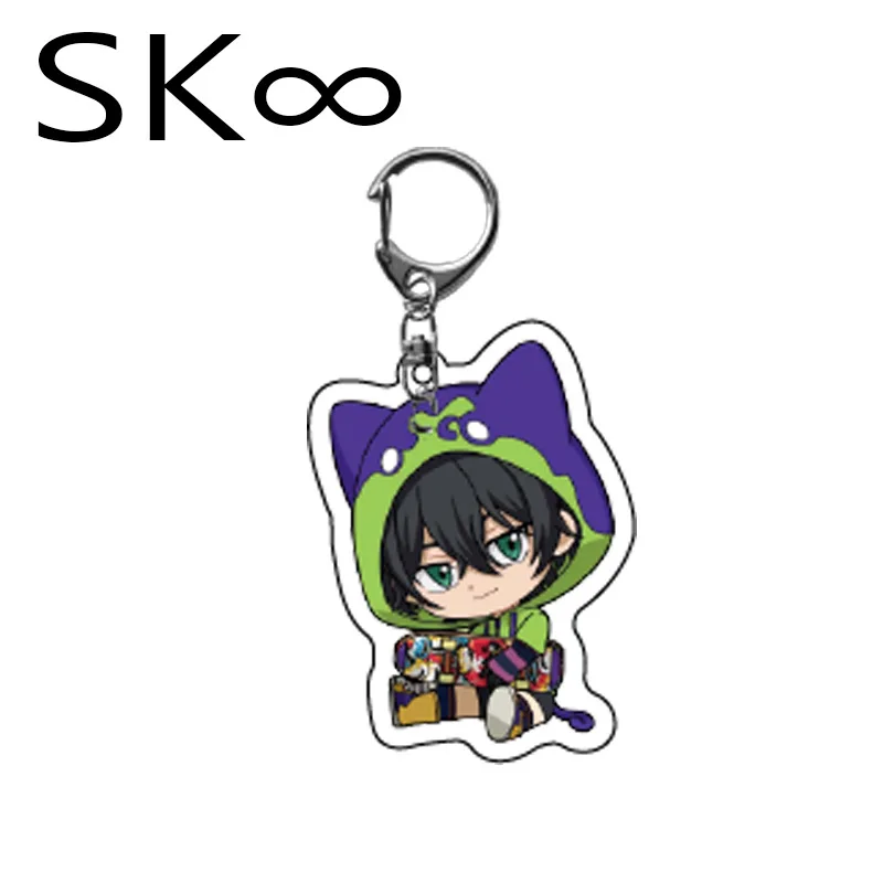 SK8 Брелок Нескончаемость Reki Кян Ланга Хасегава Мия Цветущая вишня Джо Аниме Акриловый Ключевой Кольцо Подвеска Картинка Держатель на.