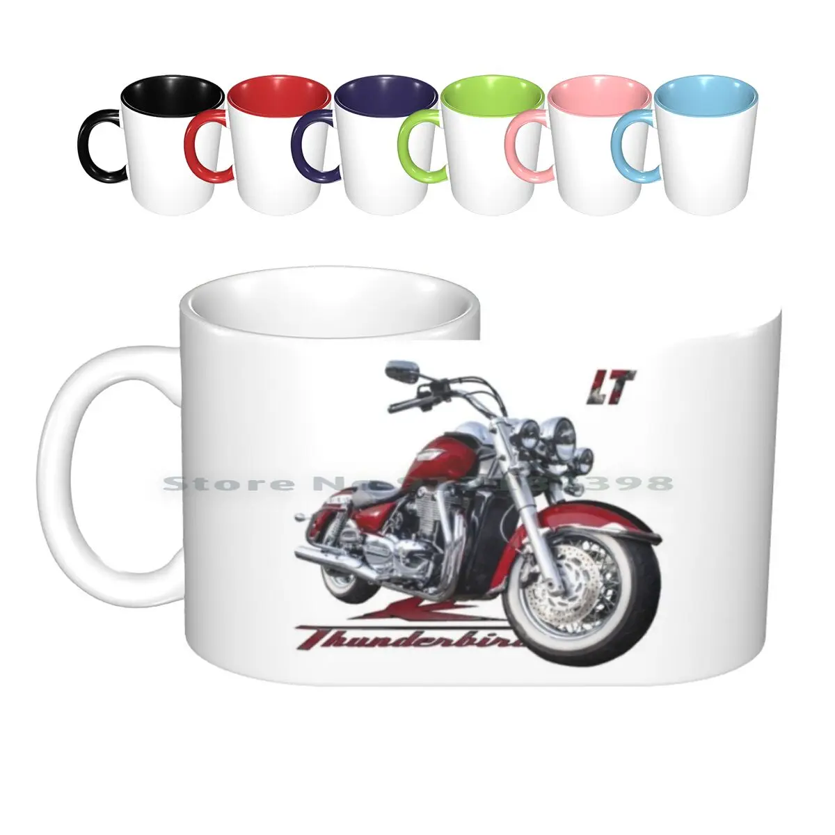 

Lt Ceramic Mugs Coffee Cups Milk Tea Mug Motorcycle Lt Bike Biker Cruiser Creative Trending Vintage Gift Bottle Cup