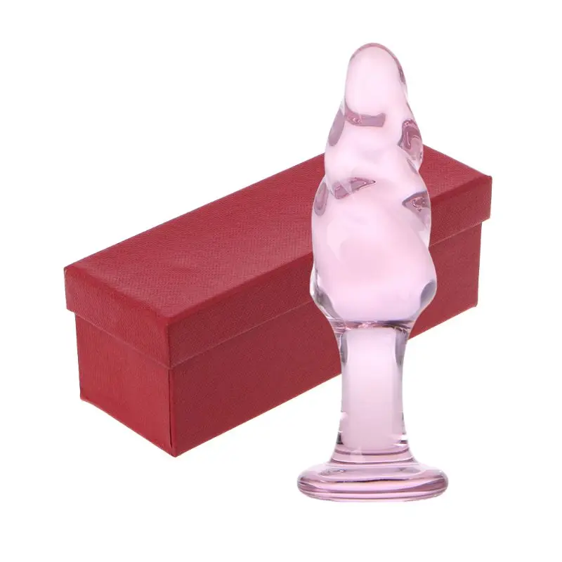 Анальная пробка 4 типа Хрустальное стекло новый топ уникальный дизайн