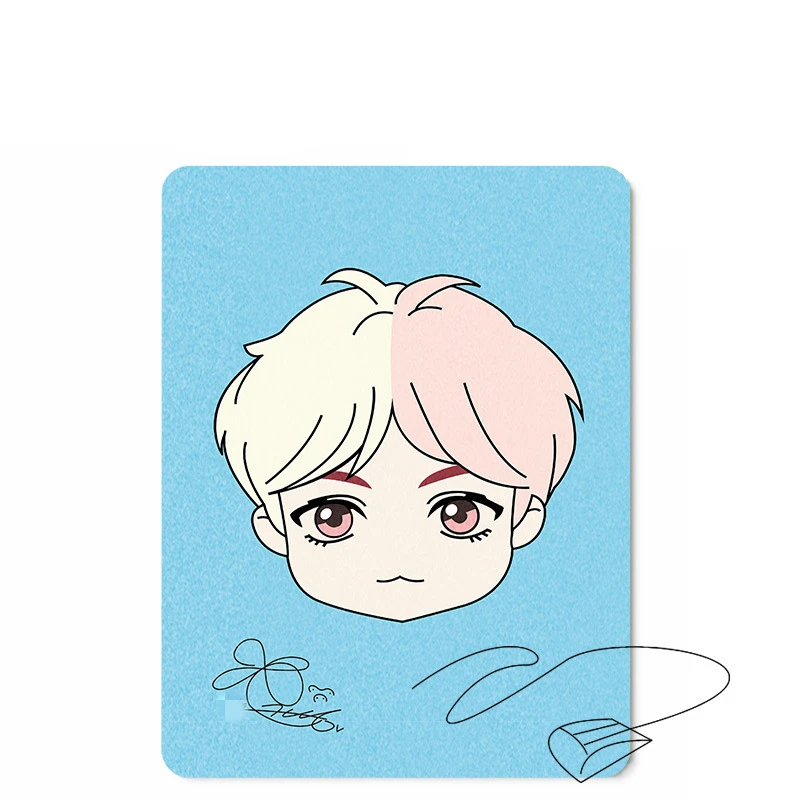 Wholesale Kpop House Of Bangtan Boys Artoon Cute Mouse Pad Mousepepad Computer Desk Mat Table Pads Office Supplies Mousepad | Канцтовары