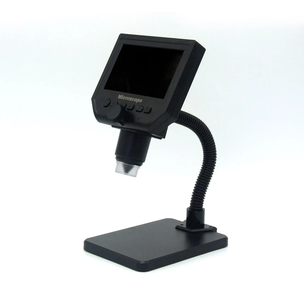 600X цифровой микроскоп электронный видео 4 3 дюймов HD ЖК дисплей паяльный ремонт