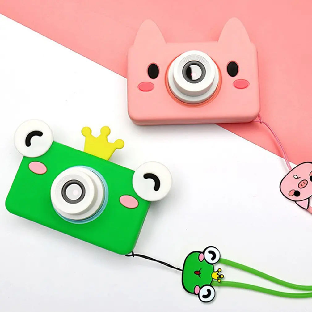 

2.0 Inch 800W Mini Cam Digital Camera for Kids Baby Cute Cartoon Multi-function Toy Camera Children Birthday Best Gift