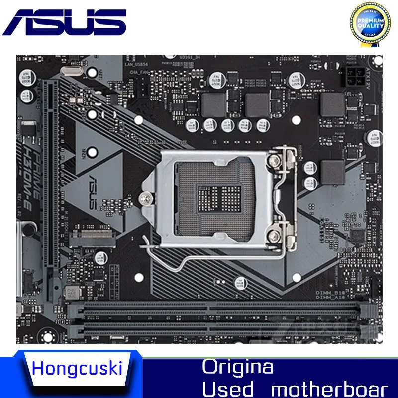 For ASUS PRIME H310M-E / R2.0 Used original motherboard Socket LGA 1151 DDR4 H310 Desktop Motherboard | Компьютеры и офис