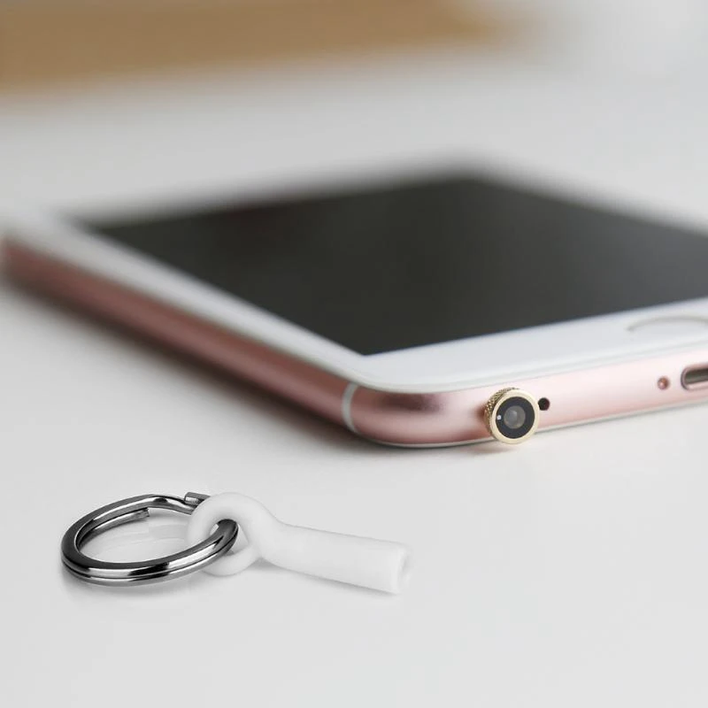 Мини Брелок дистанционного управления 3 5 мм разъем Пылезащитная заглушка умный