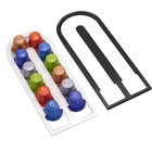 2021 новый ящик Nespresso для хранения 10 капсул Nespresso стойка для кофейных капсул кухонные металлические полки