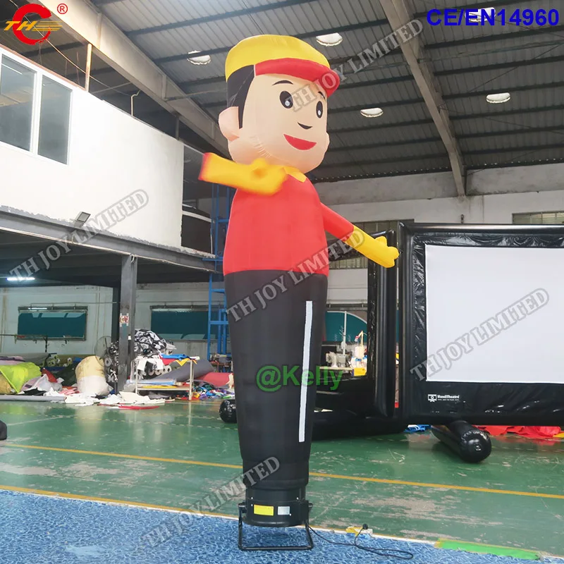 Надувной танцор высотой 3 м для коммерческой рекламы надувной человек танцев на