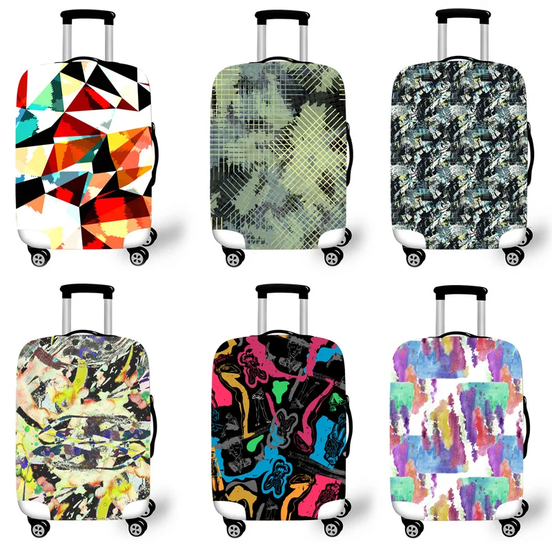 Эластичный Защитный чехол для багажа костюма защитный на колесиках 3 чехла