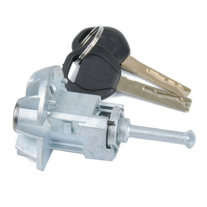 Ствол замка двери левой цилиндр цилиндра в сборе с 2 клавишами для BMW E46 325Ci 325i 325xi