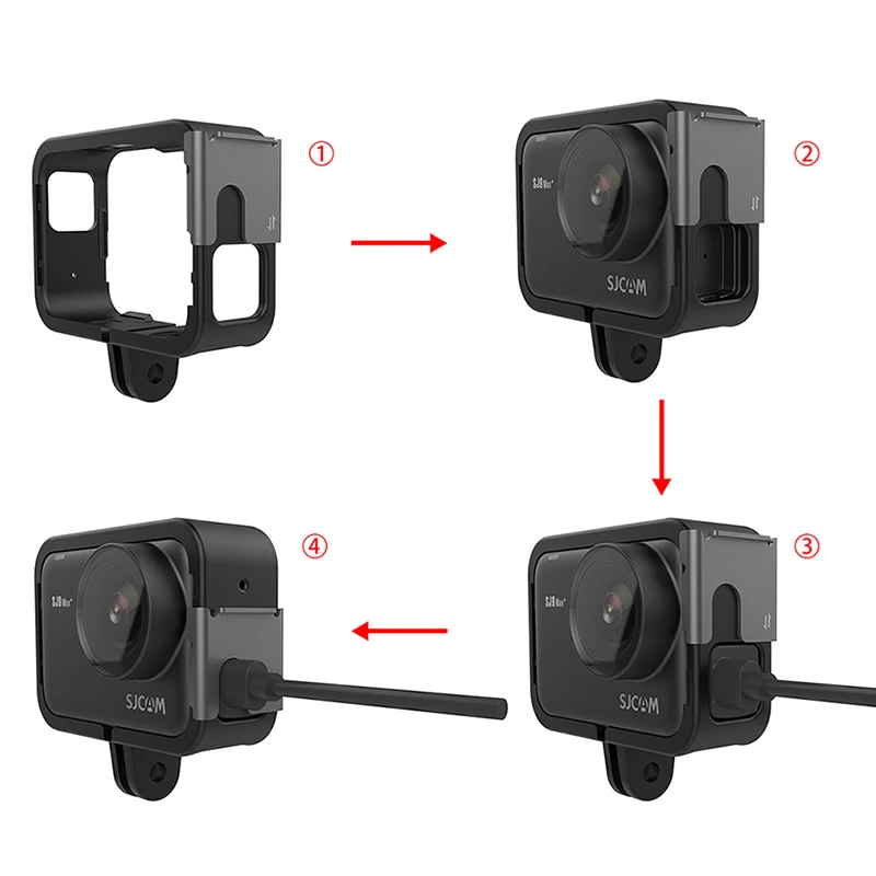 SJCAM SJ9 защитная рамка держатель крепление пластиковая рамка чехол для SJCAM SJ9 Strike SJ9 Max Экшн камеры аксессуары