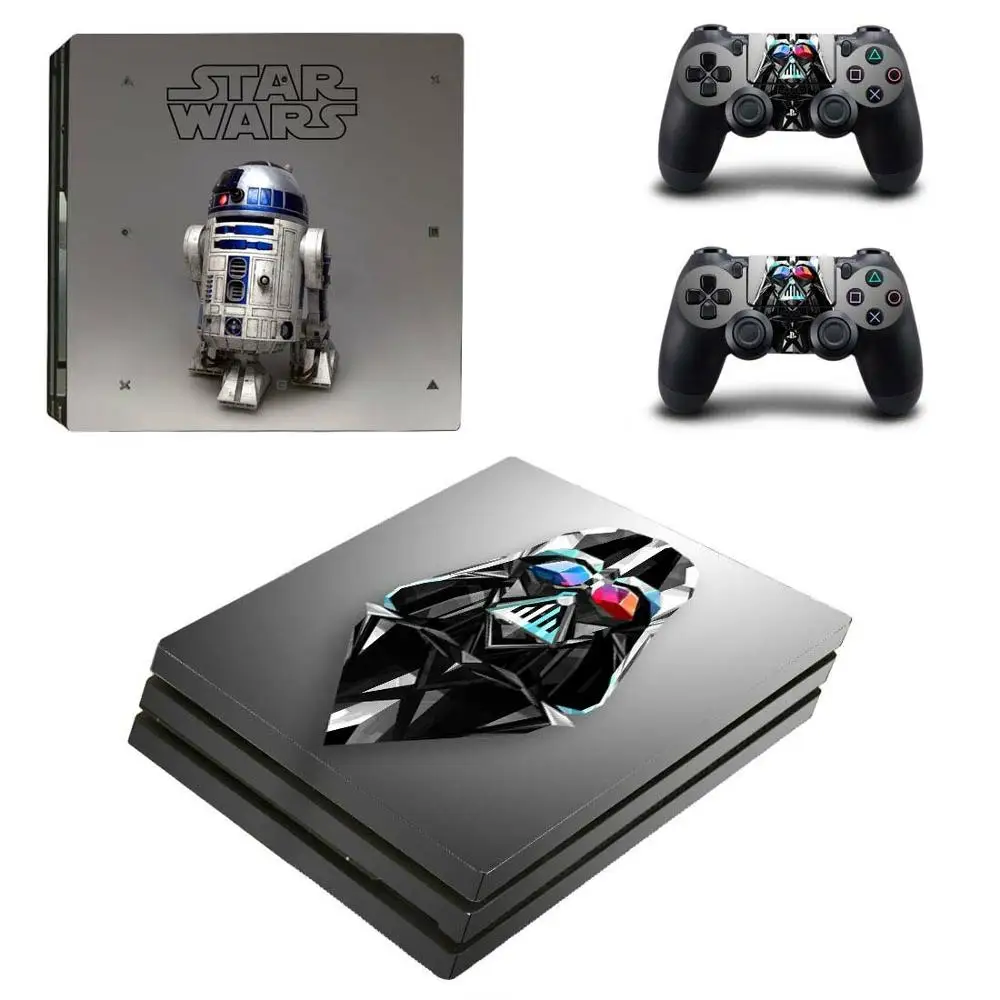 PS4 Pro sticker s Star Wars PS 4 Play station виниловые наклейки для playstation консоли и
