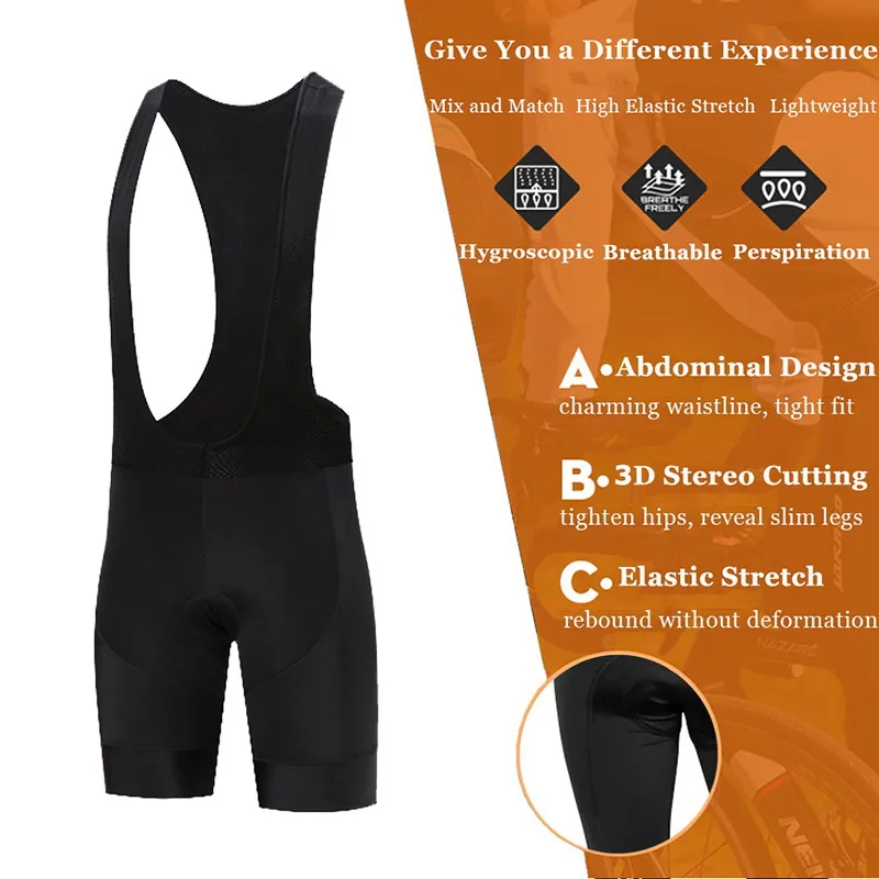 Новинка 2020 мужской комплект из джерси и брюк с нагрудником быстросохнущая