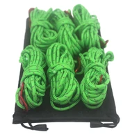6 pack 4mm outdoor tent cords lightweight camping rope for tent tarp canopy shelter camping hiking backpacking