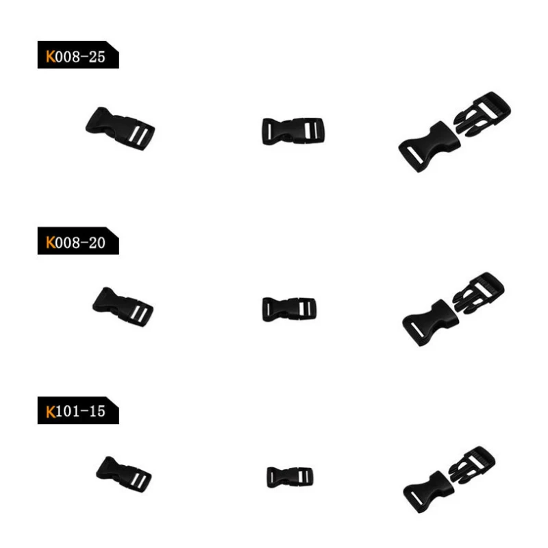 Боковые регулировочные пряжки для продажы паракордового браслета/рюкзак/пояс