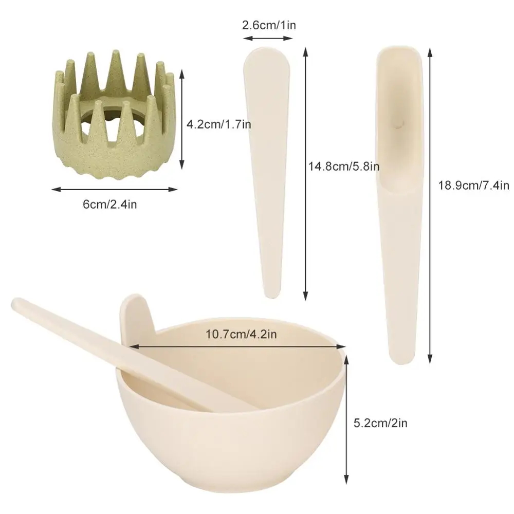 8 шт. Профессиональный инструмент для окрашивания волос Цветная кисть расческа