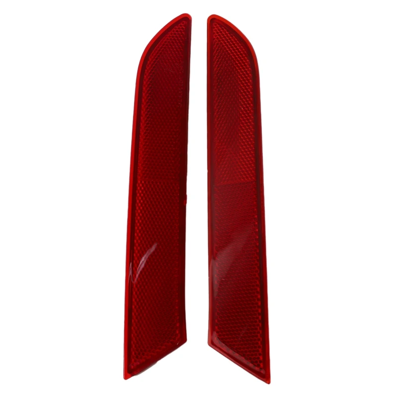 

Car Rear Bumper Reflector Lights for Mazda CX7 CX-7 2008-2015 Tail Fog Light Housing Red Lens