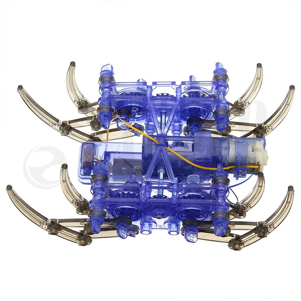 Электрический робот паук игрушки DIY собрать детские развивающие набор Сборка