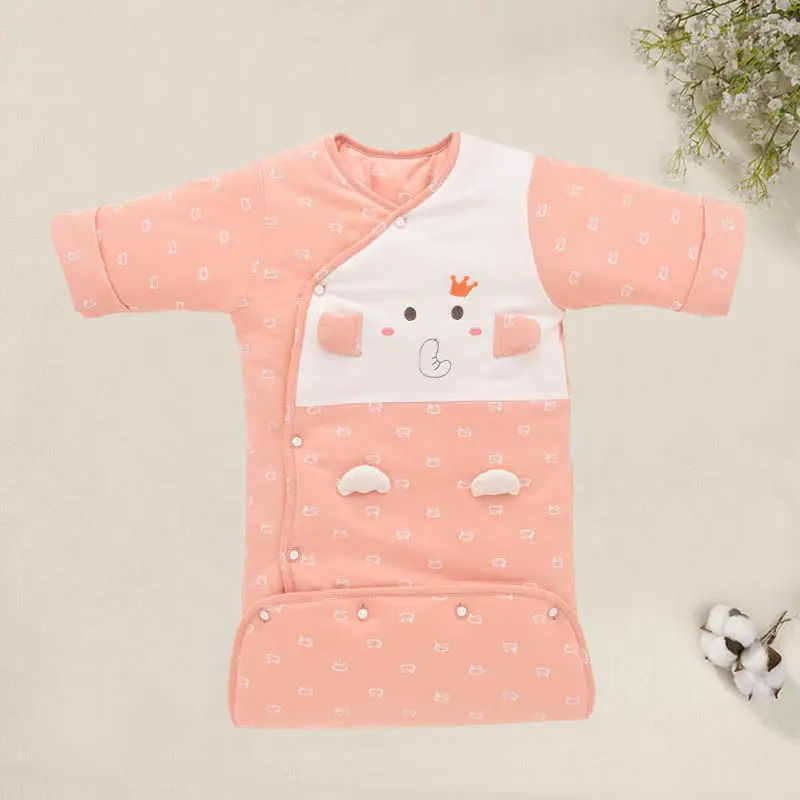 Мягкий теплый детский спальный мешок многофункциональные съемные спальные