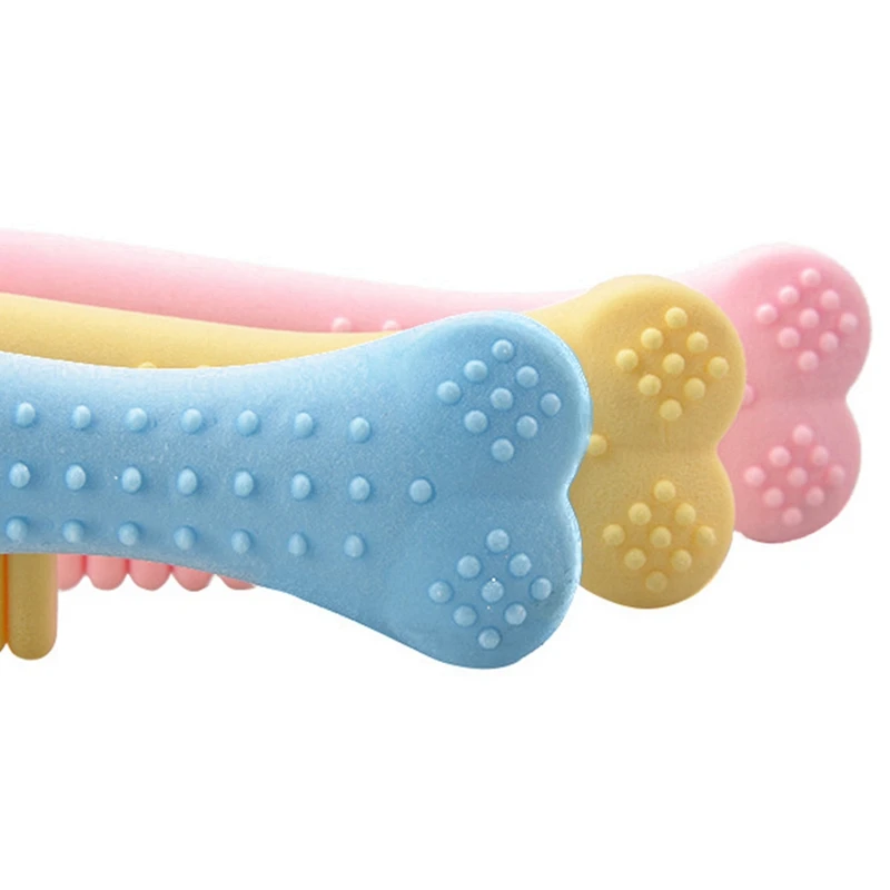 

Pet Dog Chew Toy Milk Flavor Dog Toothbrush Pet Molar Tooth Cleaning Brushing Stick Puppy Dental Care Dog Pet Supplies