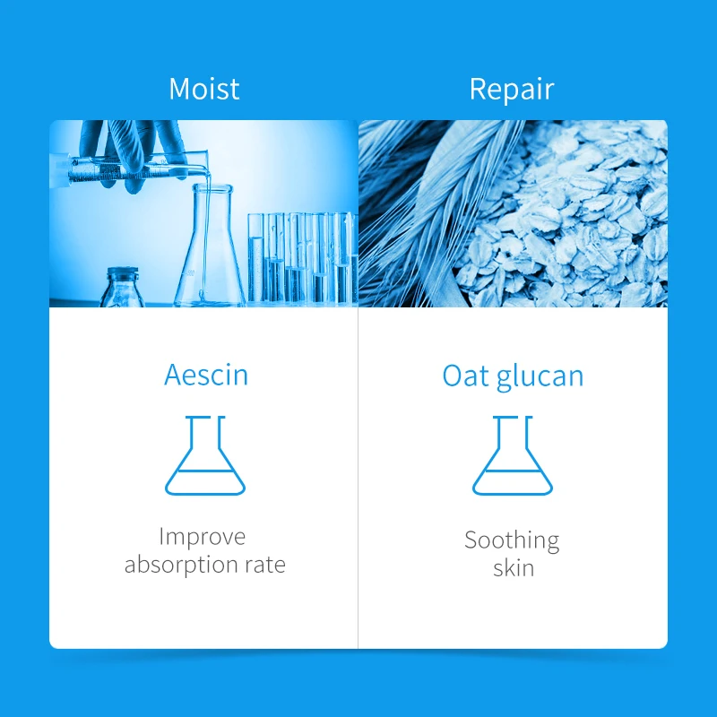 Успокаивающий набор для ухода за кожей WIS увлажняющий и освежающий Осветляющий