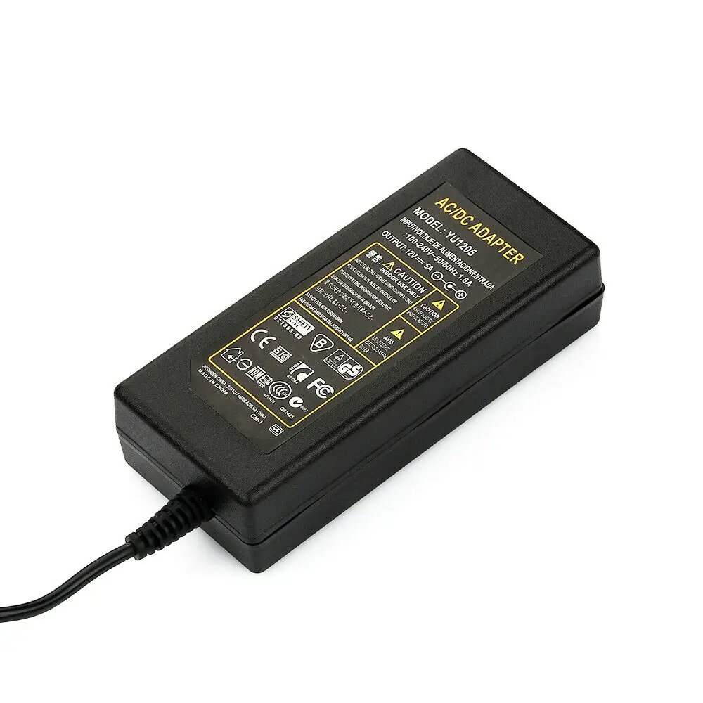 Бытовой преобразователь питания 12 В 5 А для автомобильного холодильника адаптер