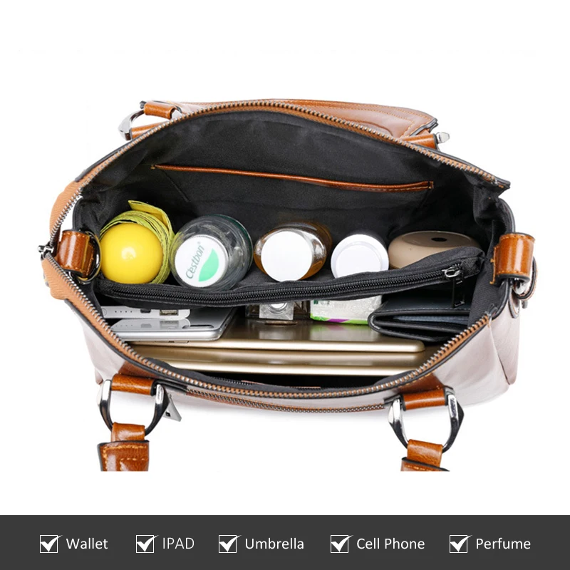 

2021 Luxury Retro Handbags Women Leisure Tote Bags Designer Female Leather Shoulder Bag Ladies Crossbody Bag With Top-handle