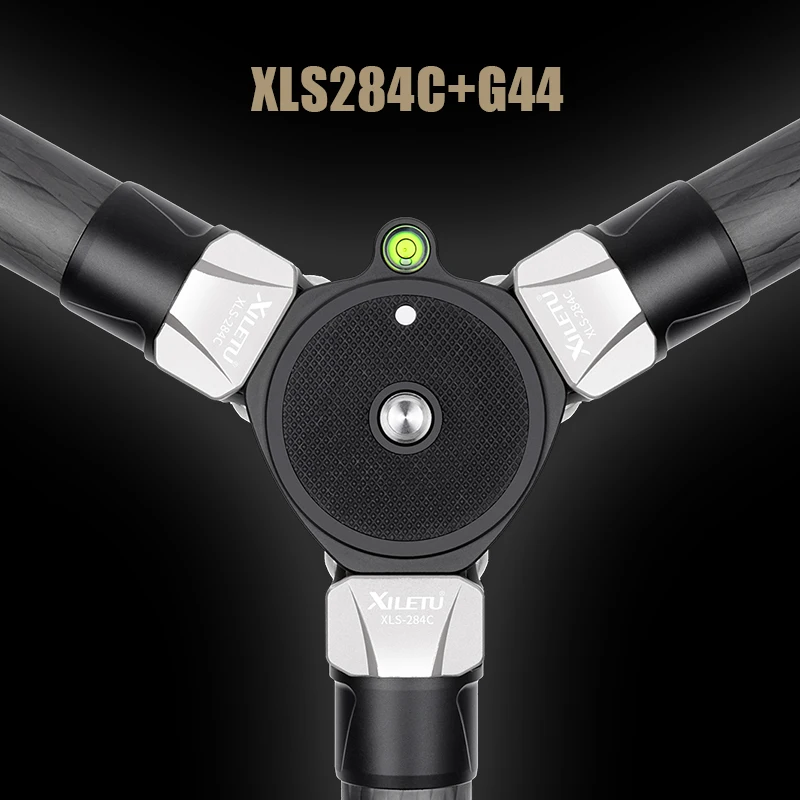 Штатив XILETU XLS 284C + G44 из углеродного волокна для профессиональной фотосъемки