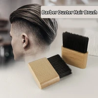 soft neck duster brush for professional salon barber face ear neckline cleaning brush fibre hair cleaning brush styling tools