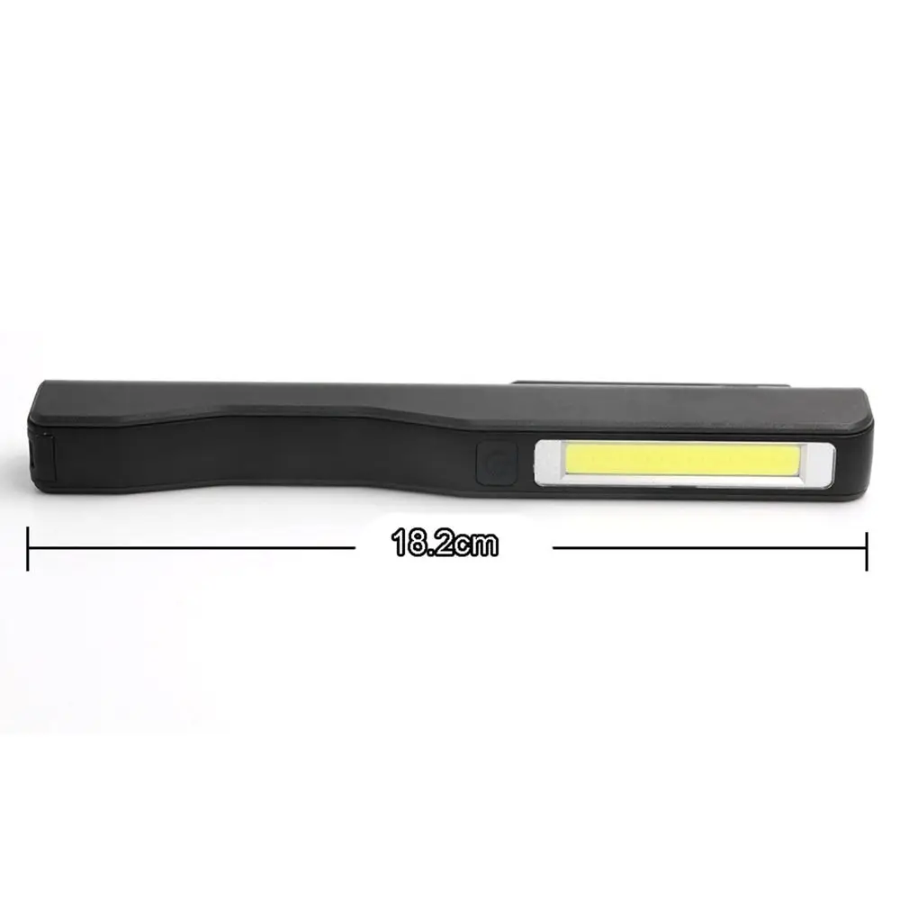 

Mini Pen Type COB LED Flashlight Multifunction Torch Light Magnetic Working Inspection Lamp USB Charging Pocket Light
