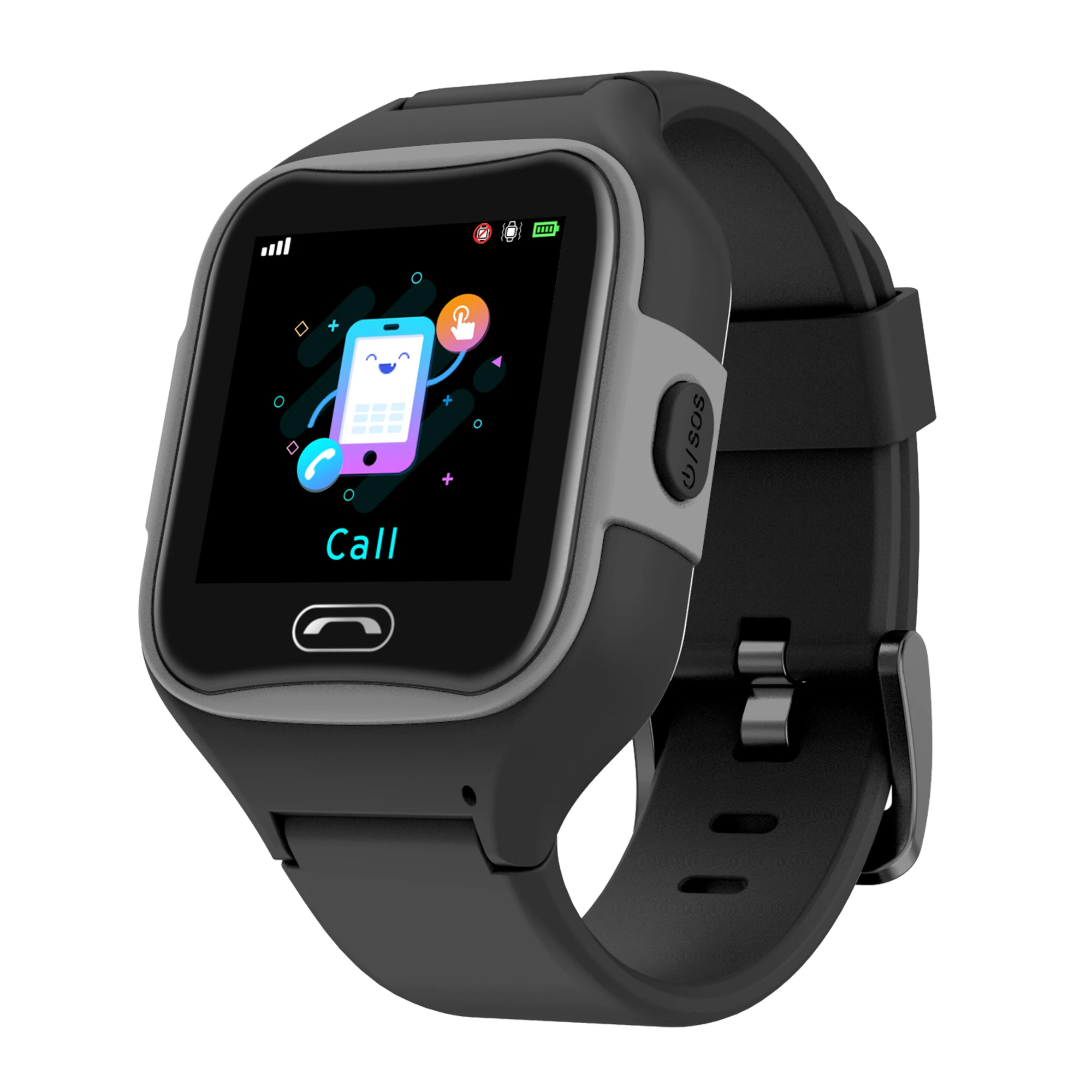 Детские Смарт часы с GPS трекером IP67 Wi Fi LBS GLONASS удаленный мониторинг сенсорные 1 3
