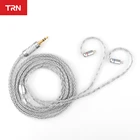 Новый 16-жильный посеребренный hi-fi обновленный кабель TRN T2 3,52,5 мм штекер MMCX2-контактный разъем для TRN V80 V3 AS10 IM2 IM1 T2 C10 C16 S2