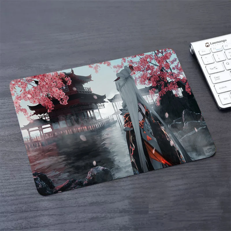

Hu Tao Genshin Impact Gamer Desk Pad for Mouse Gaming Mouse Mat Gamers Accessories Deskpad Mousepad Anime Rug Pc Gamer Complete