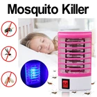 Мини-ночник с вилкой европейского стандарта, для комаров, мух, Репеллент убийца светодисветодиодный Дов, электронный, для детской спальни