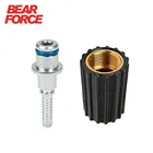 Шланг для мойки высокого давления, соединительная штуцер, DN6, D14 мм, круглая гайка M22, для мойки автомобиля, воды, шланга, соединитель