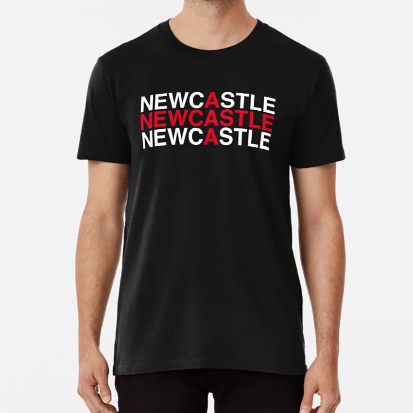Футболка NEWCASTLE с английским флагом Великобритании Европы | Мужская одежда