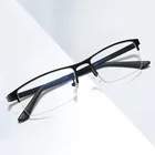 Очки мужские с защитой от сисветильник, винтажная металлическая оправа, защита для компьютера, оптические, в деловом стиле